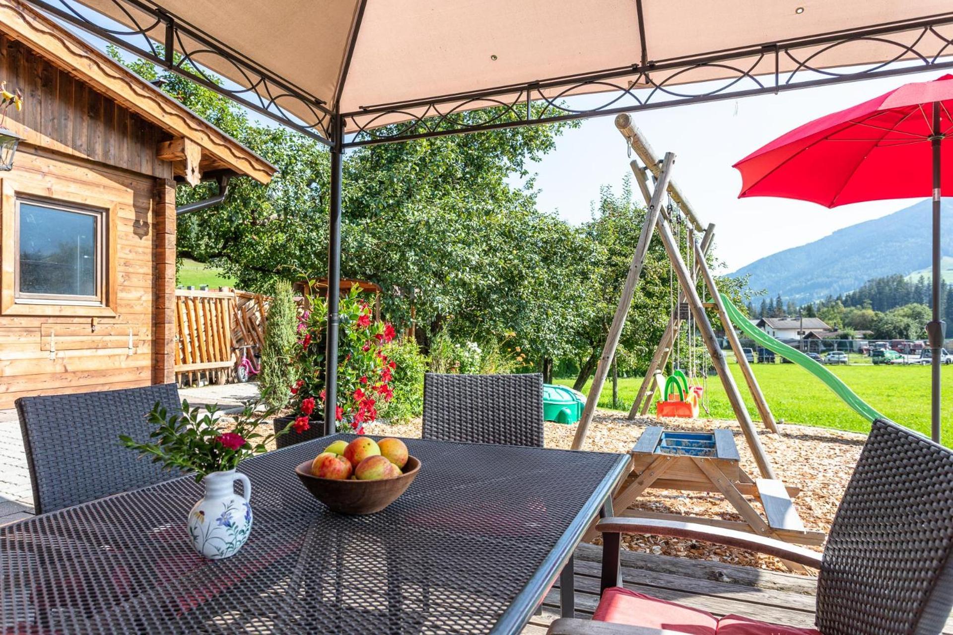 Familienbauernhof - Leogang Apartments Weissbacher Dış mekan fotoğraf
