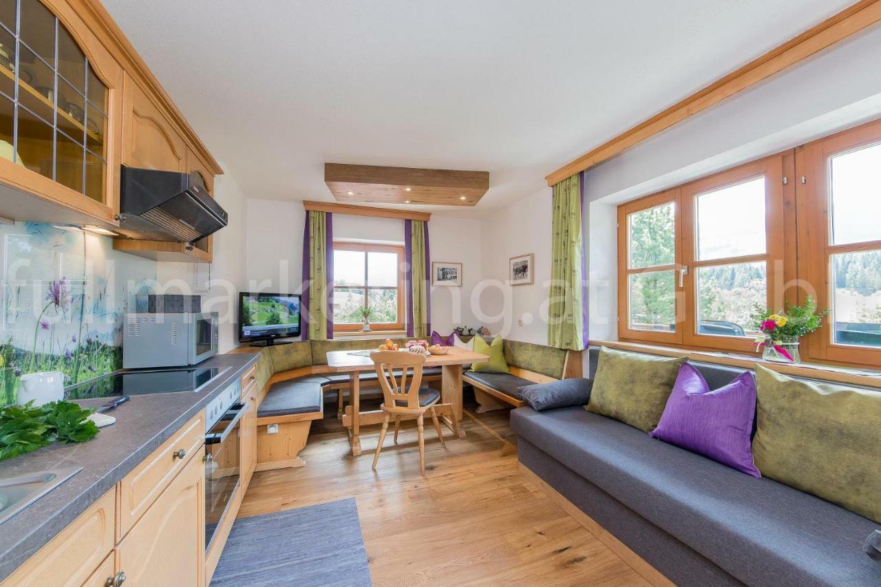 Familienbauernhof - Leogang Apartments Weissbacher Dış mekan fotoğraf