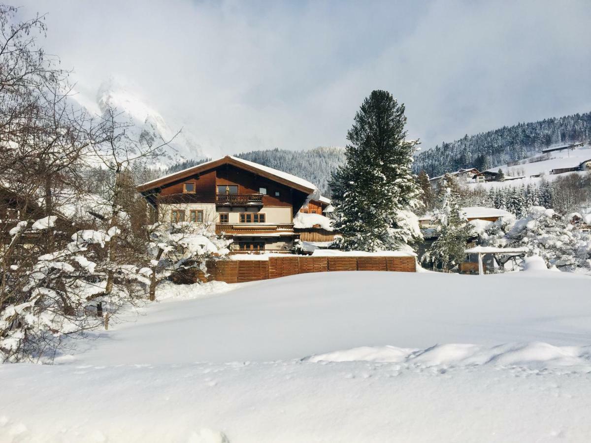 Familienbauernhof - Leogang Apartments Weissbacher Dış mekan fotoğraf